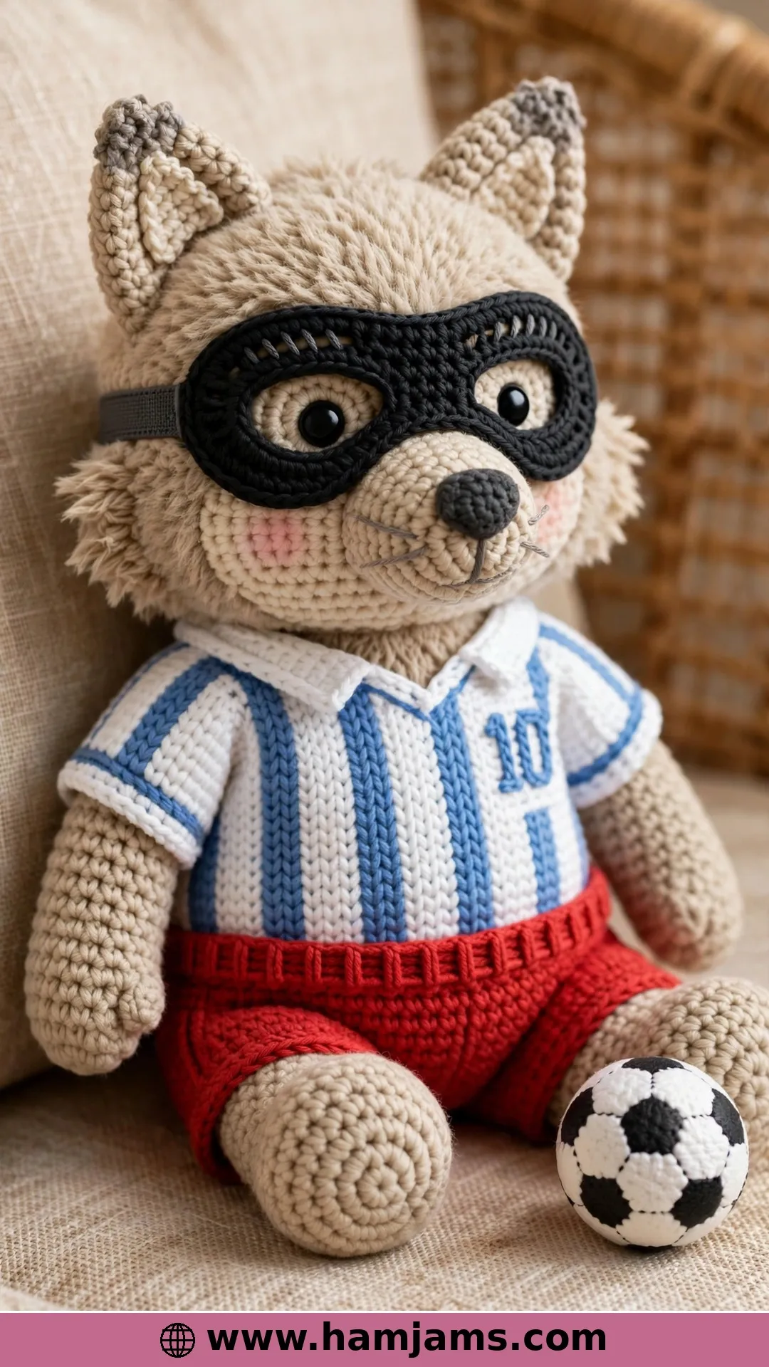 The Football Mascot Wolf