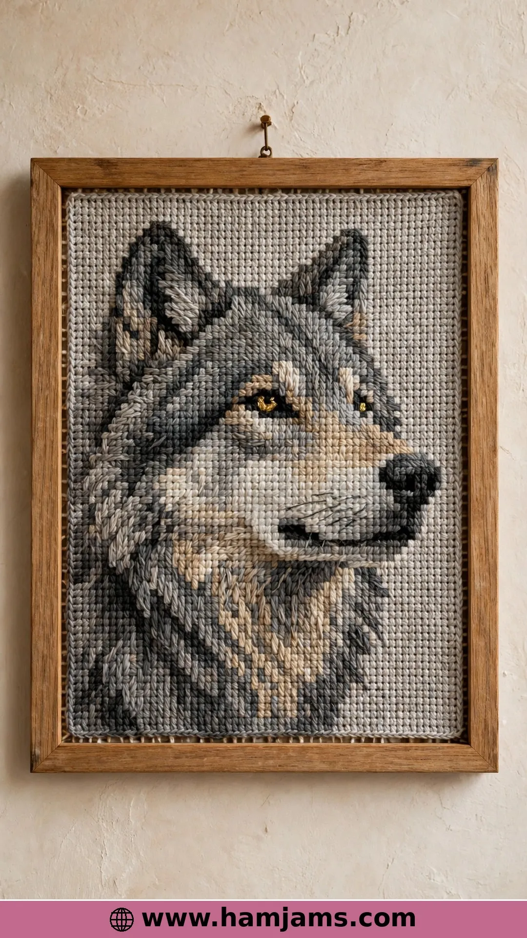 The Grey Wolf C2C Square From the Wildlife CAL