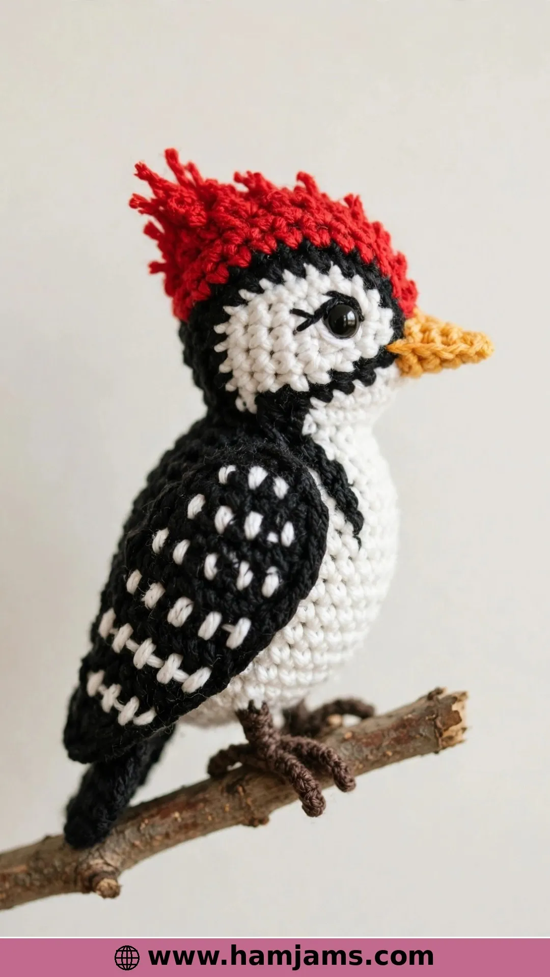 The Classic Woodpecker Amigurumi