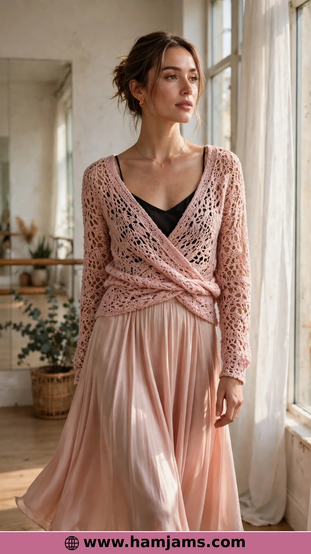 The Ballet Wrap Sweater