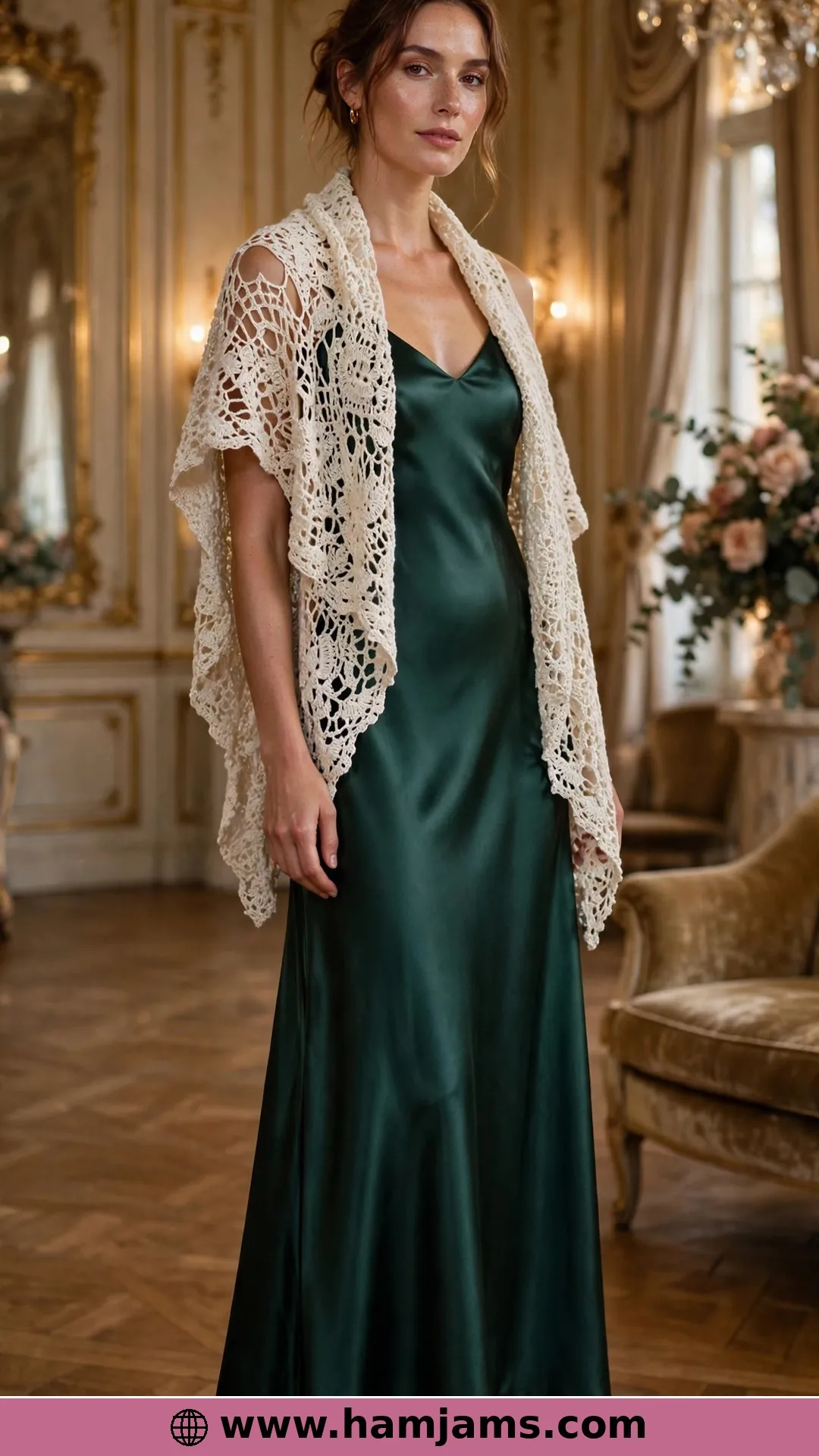 The Charted Lace Stole That Starts in the Middle