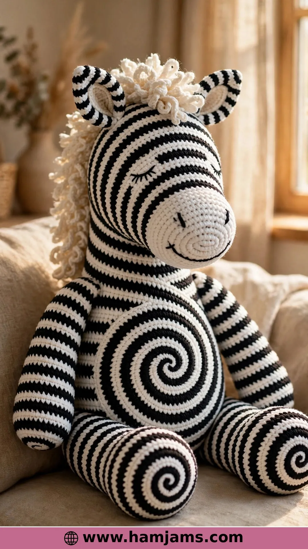 The Big Cuddly Zebra With Jogless Stripes